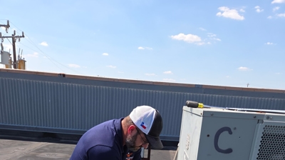 Commercial AC Maintenance Photo